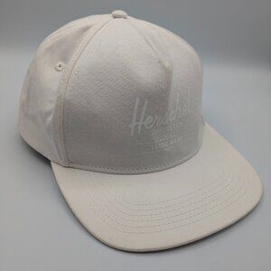 Herschel Supply Co. Whaler Snapback Hat White on White